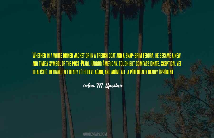 Trench Coat Quotes #900517 Trench Coat Quotes #900517