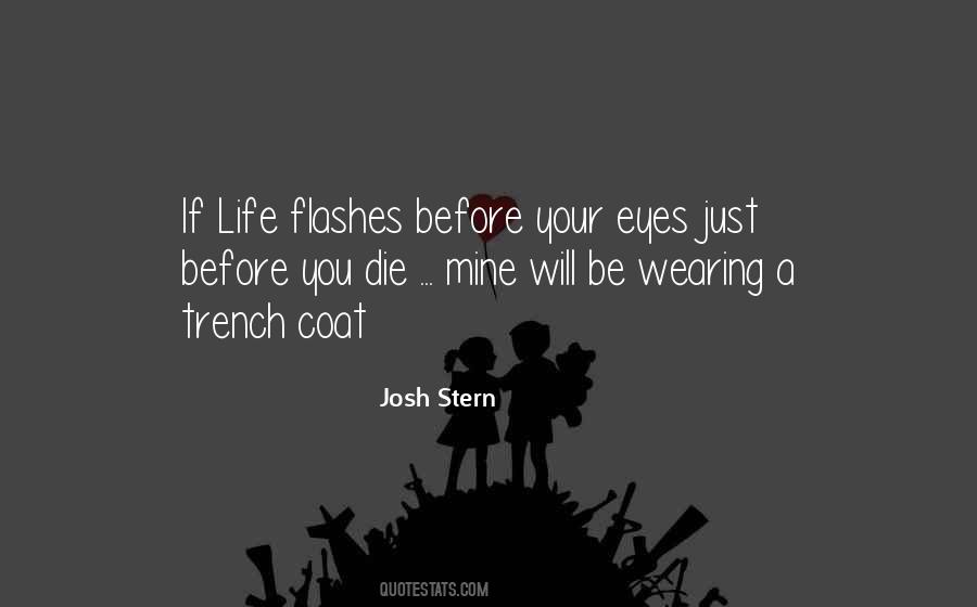 Trench Coat Quotes #929052 Trench Coat Quotes #929052