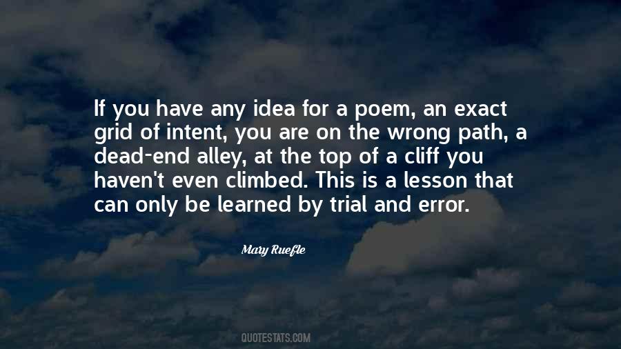 Trial Error Quotes #1340312