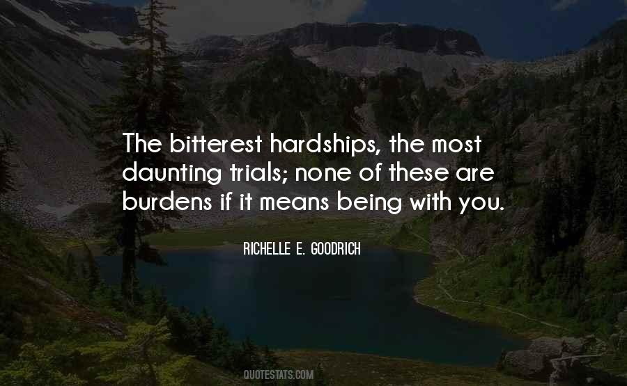 Trials And Hardships Quotes #814151