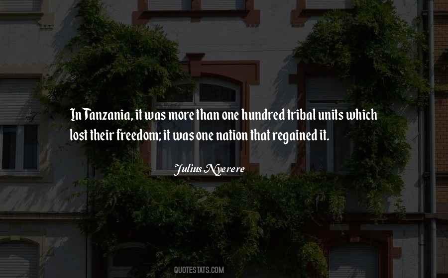 Tribal Quotes #1786222