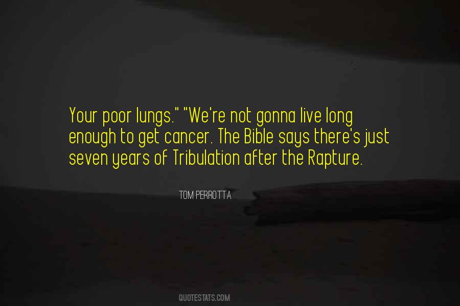 Tribulation Quotes #1696702