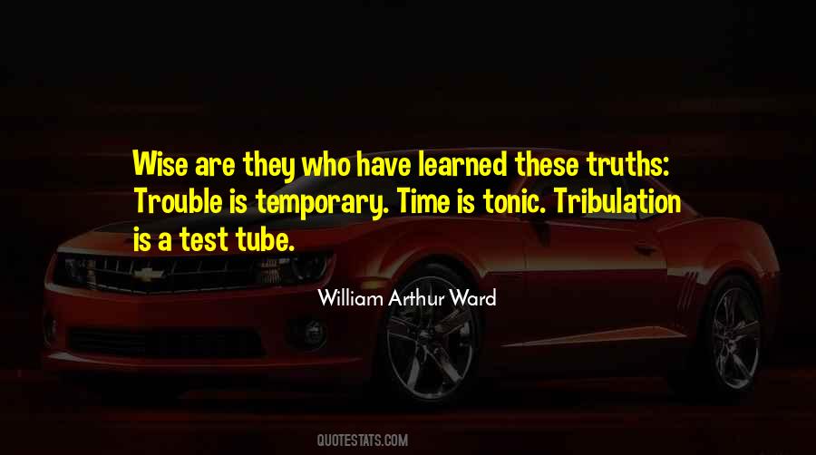 Tribulation Quotes #776420