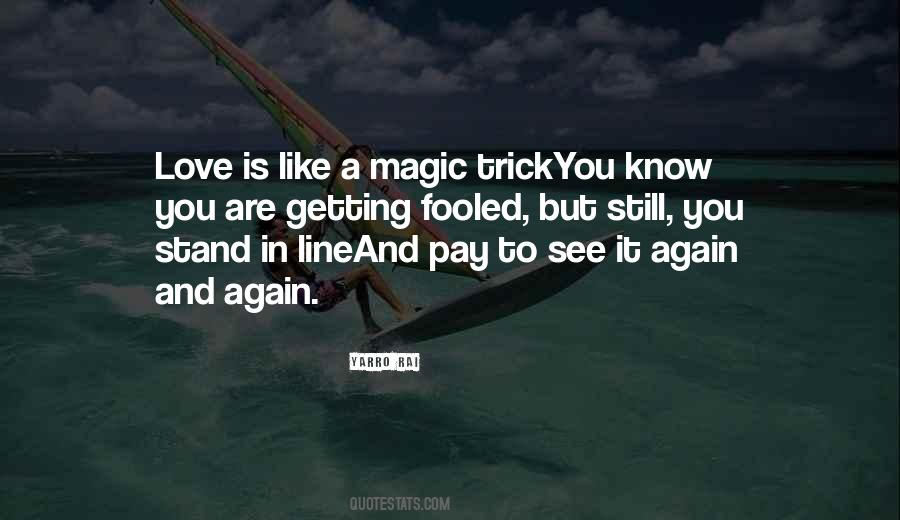 Trick Love Quotes #1732808