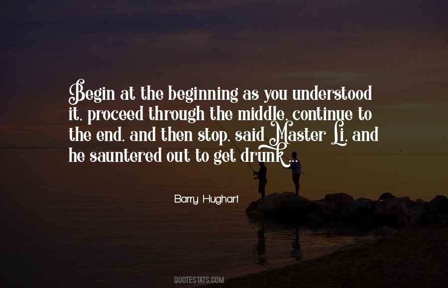 Quotes About Beginning Writing #318636