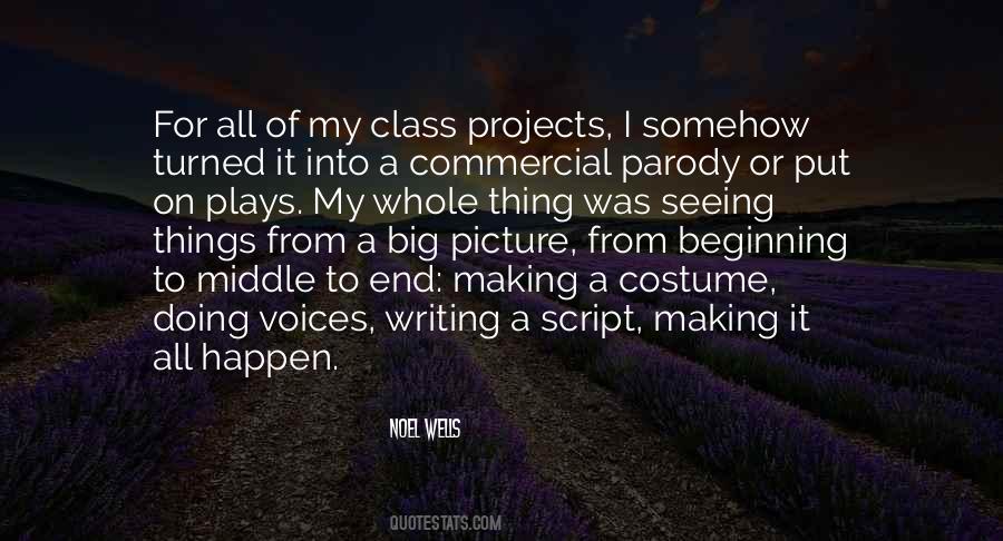 Quotes About Beginning Writing #484106