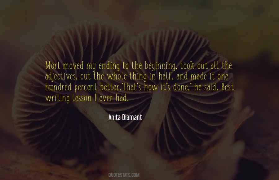 Quotes About Beginning Writing #889685