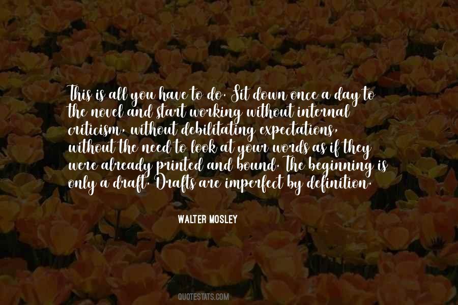 Quotes About Beginning Writing #90426