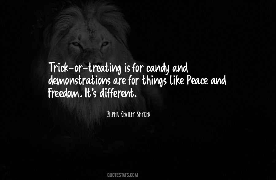 Trick Or Treating Quotes #1243236