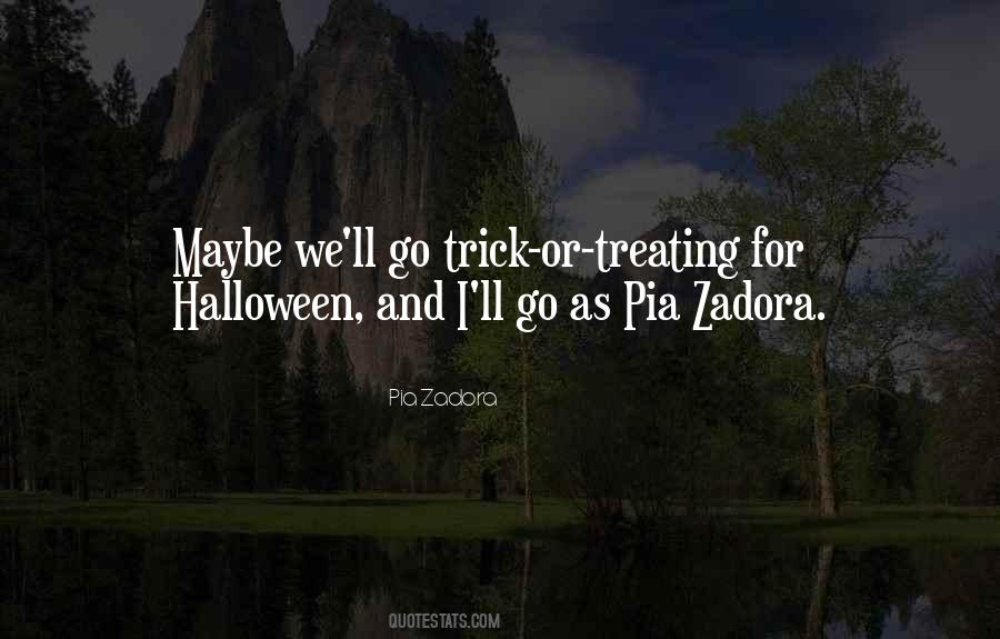 Trick Or Treating Quotes #1585200