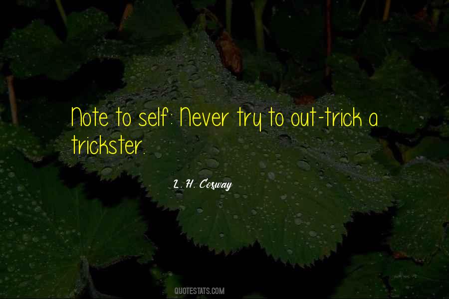 Trickster Quotes #145321