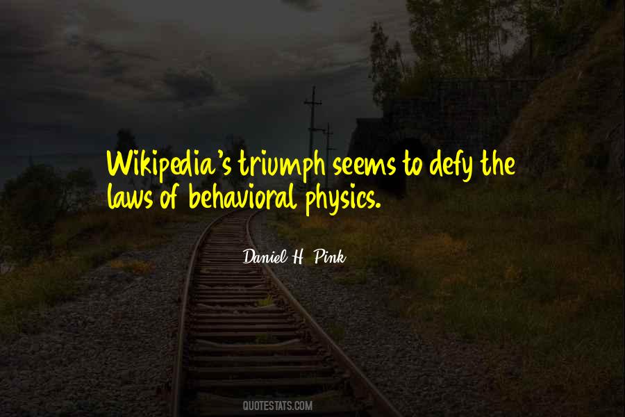 Quotes About Behavioral #529052