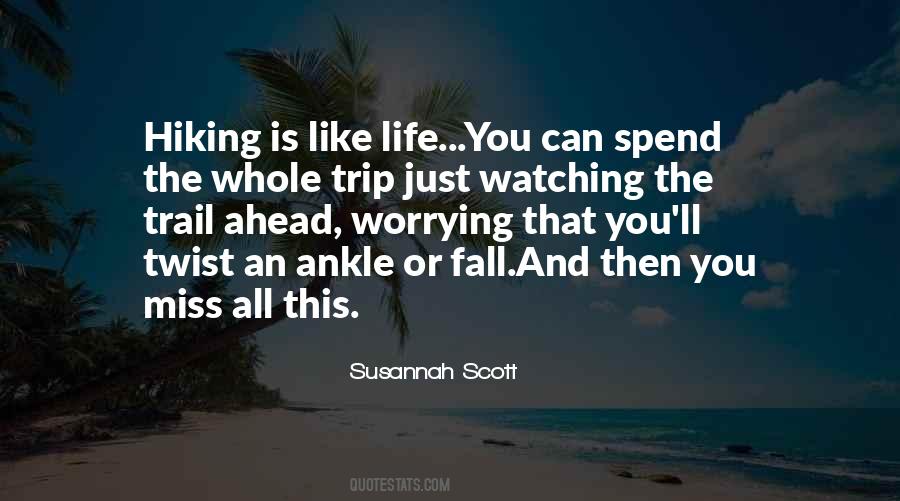 Trip And Fall Quotes #41316