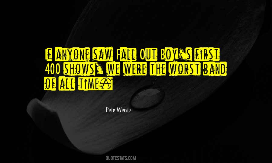 Quotes About Fall Out Boy #86694
