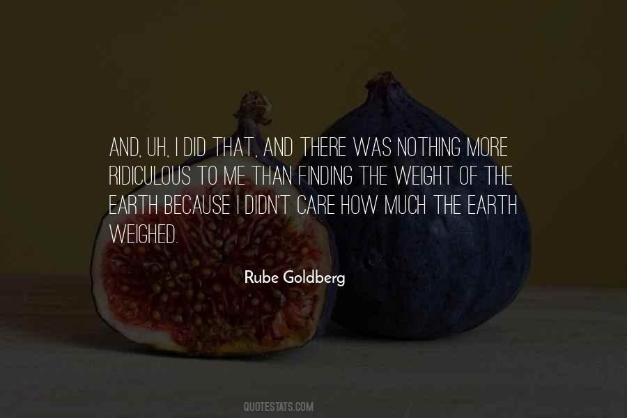 Quotes About Rube Goldberg #179346