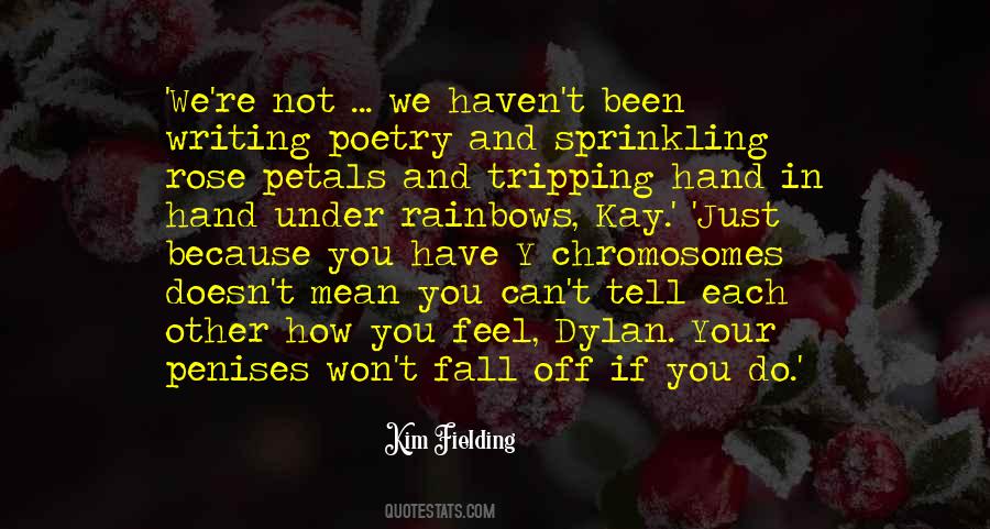 Tripping Over You Quotes #708209