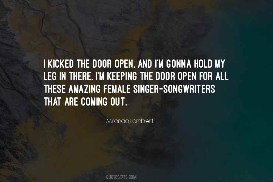 Quotes About Miranda Lambert #1220559