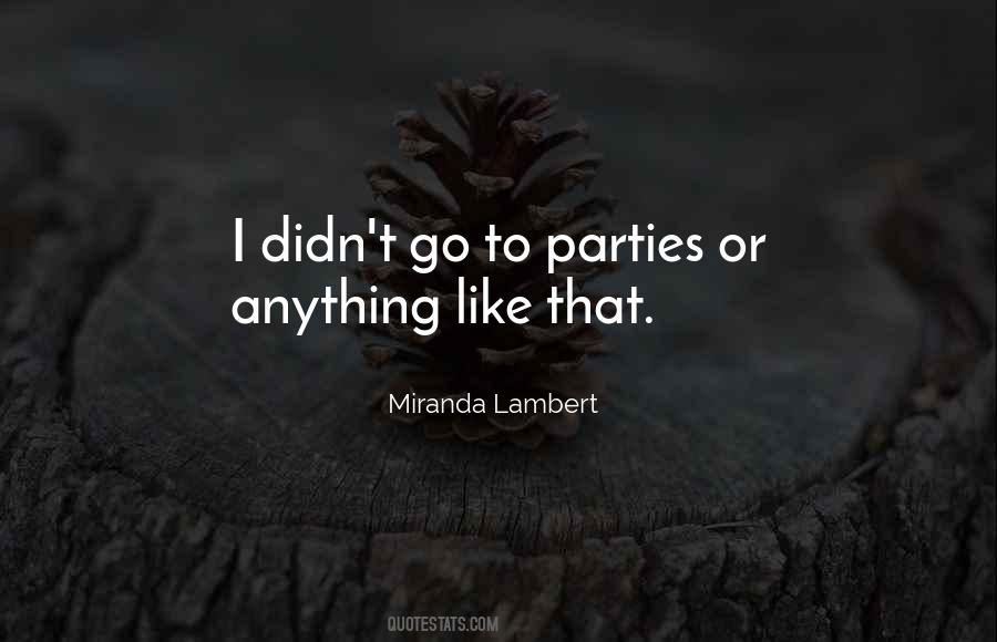 Quotes About Miranda Lambert #382629