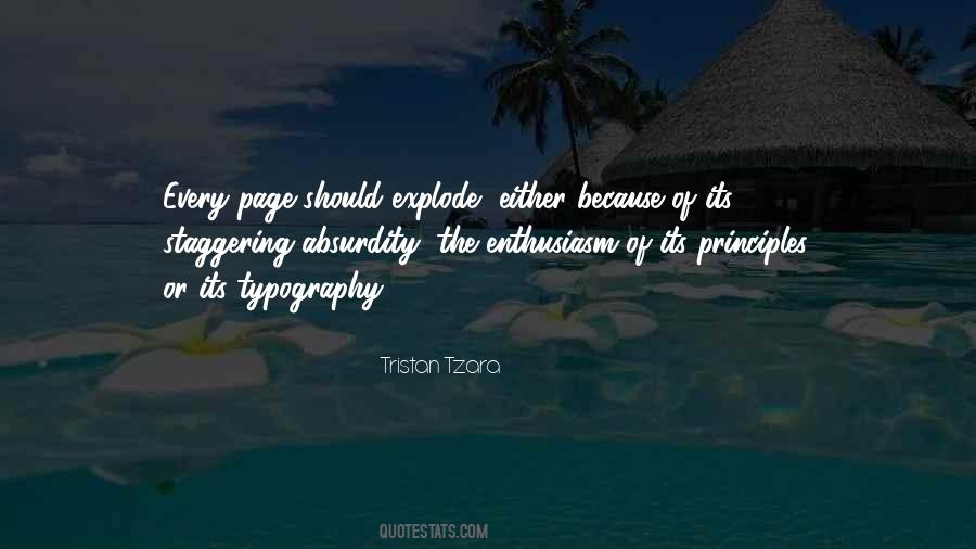 Tristan Tzara Dada Quotes #537681