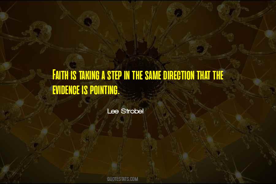 Quotes About Steps Of Faith #1228951