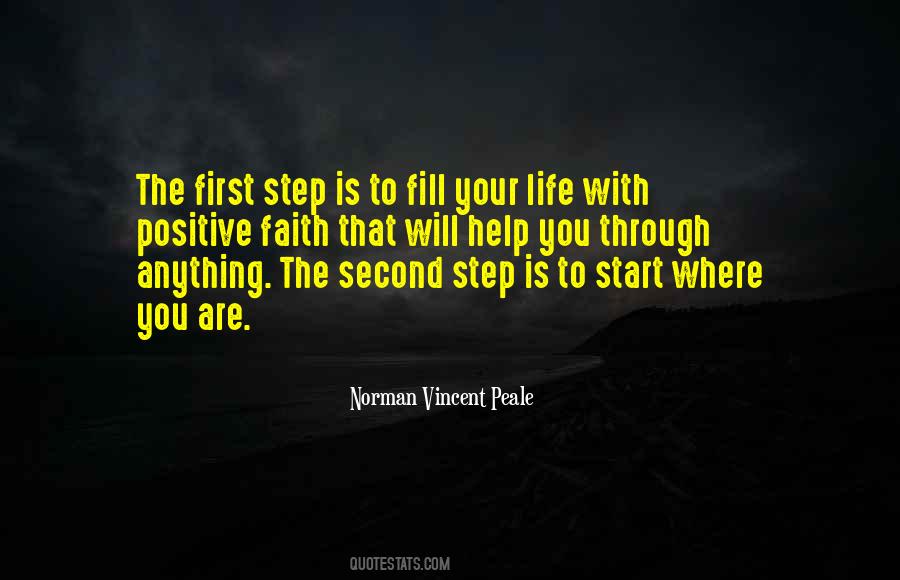 Quotes About Steps Of Faith #1451085