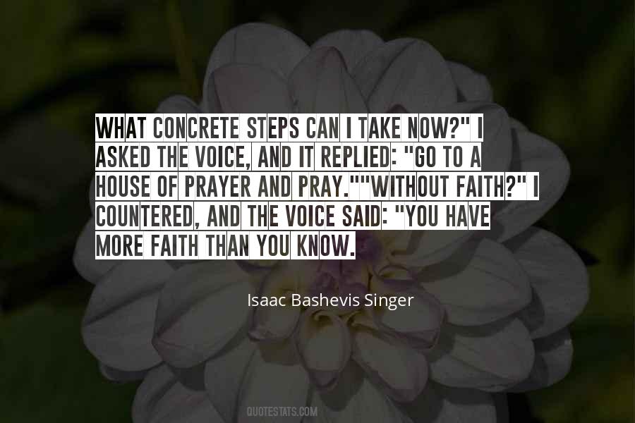 Quotes About Steps Of Faith #1865298