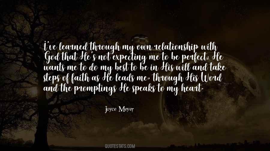 Quotes About Steps Of Faith #670404