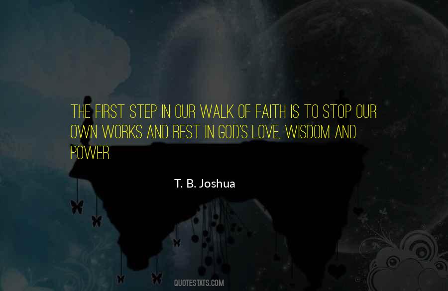 Quotes About Steps Of Faith #897471