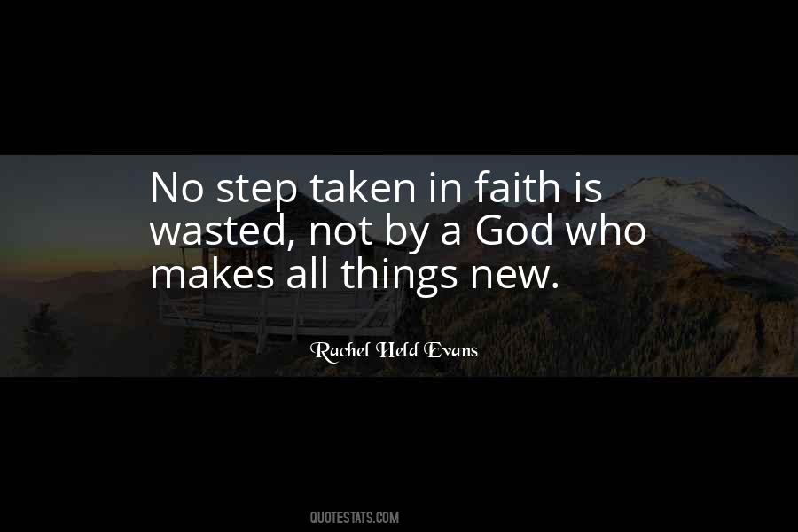 Quotes About Steps Of Faith #94250