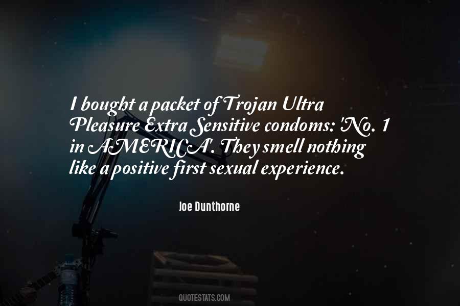 Trojan Condoms Quotes #1144260