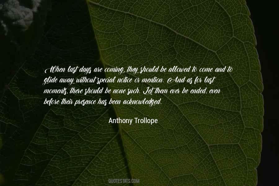 Trollope Quotes #282798