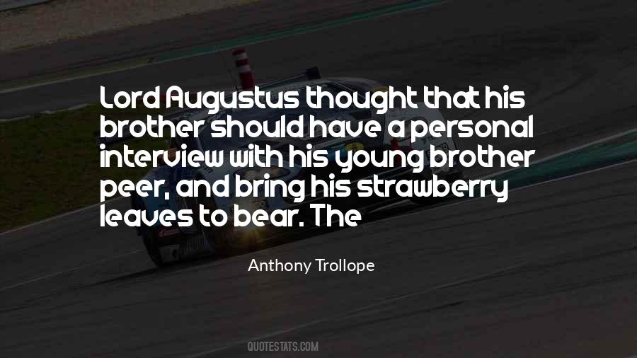 Trollope Quotes #8080