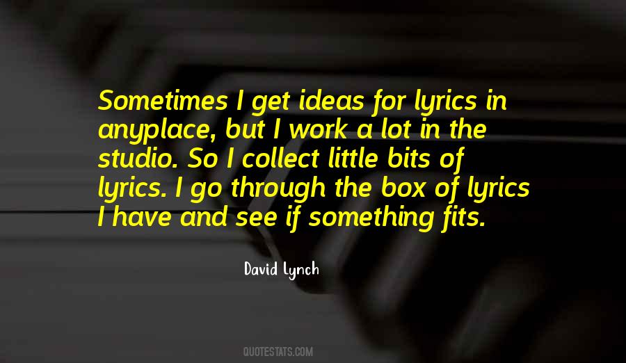 Quotes About David Lynch #202190