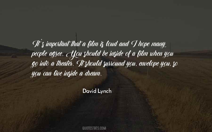 Quotes About David Lynch #412735