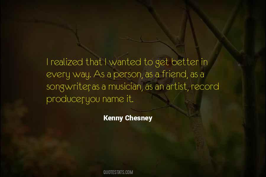 Quotes About Kenny Chesney #64943