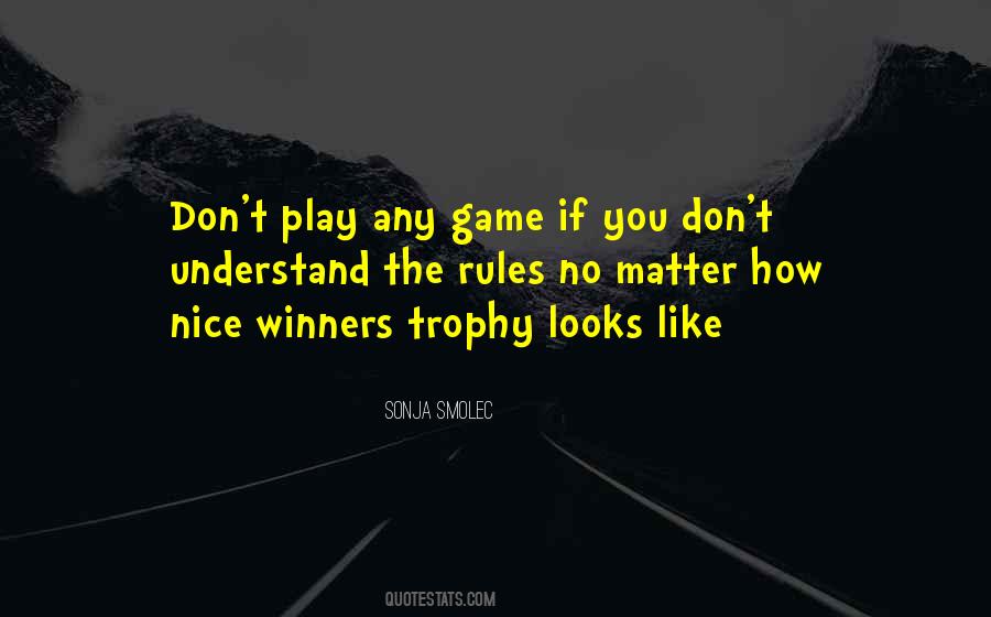 Trophy Quotes #477355