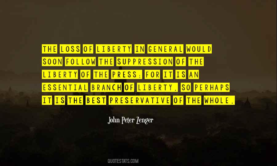 Quotes About John Peter Zenger #837737