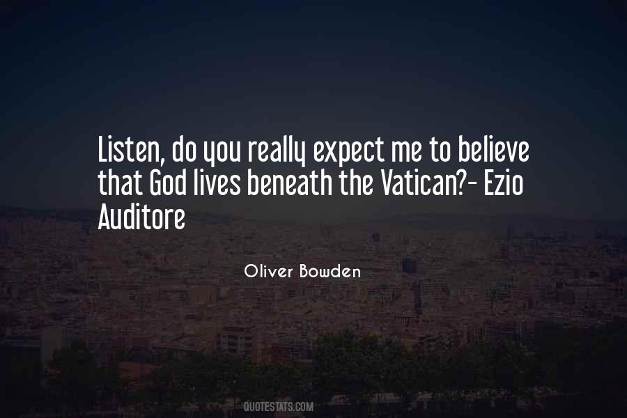 Quotes About Auditore #1878908 Quotes About Auditore #1878908