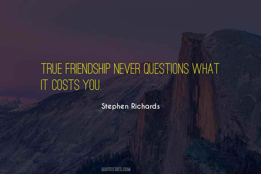 True Friendship Best Friend Quotes #374629