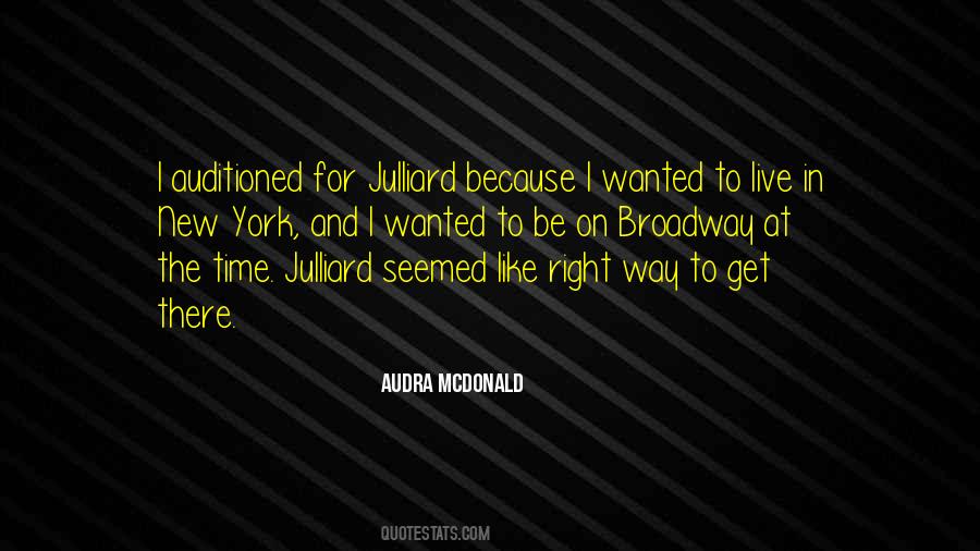 Quotes About Audra #1747616