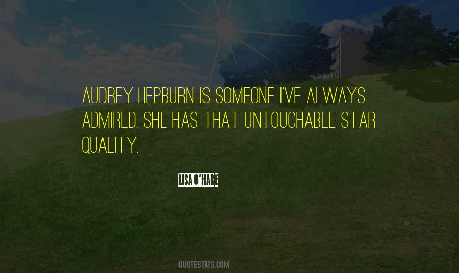 Quotes About Audrey #1166948