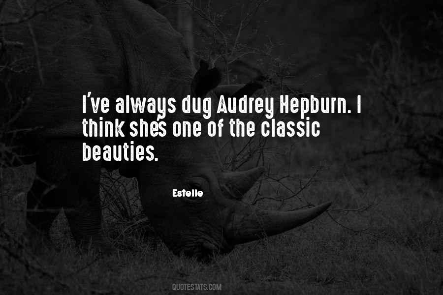 Quotes About Audrey #1478133