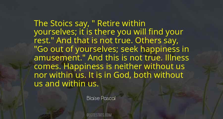 True Happiness In God Quotes #1761515