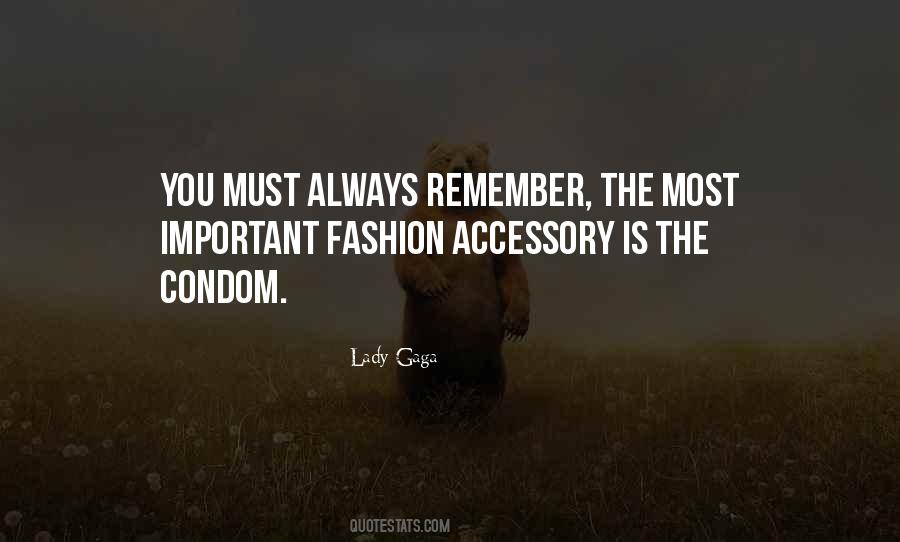 Quotes About Accessories Fashion #1161681