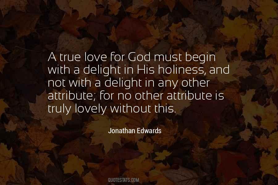 True Love For God Quotes #1157331