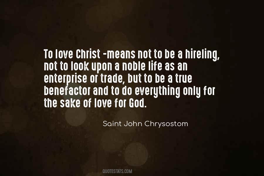 True Love For God Quotes #1354963