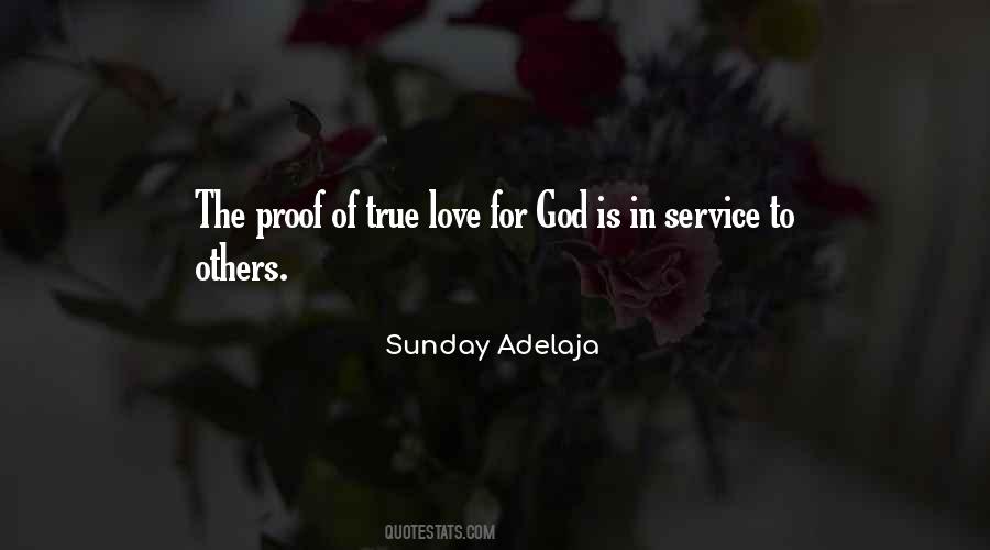 True Love For God Quotes #1756419