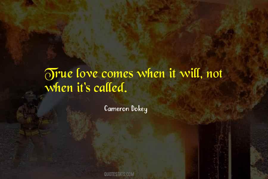 True Love Happens Quotes #31118