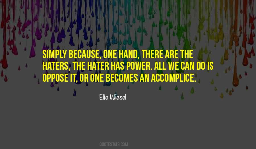 Quotes About Accomplice #906862