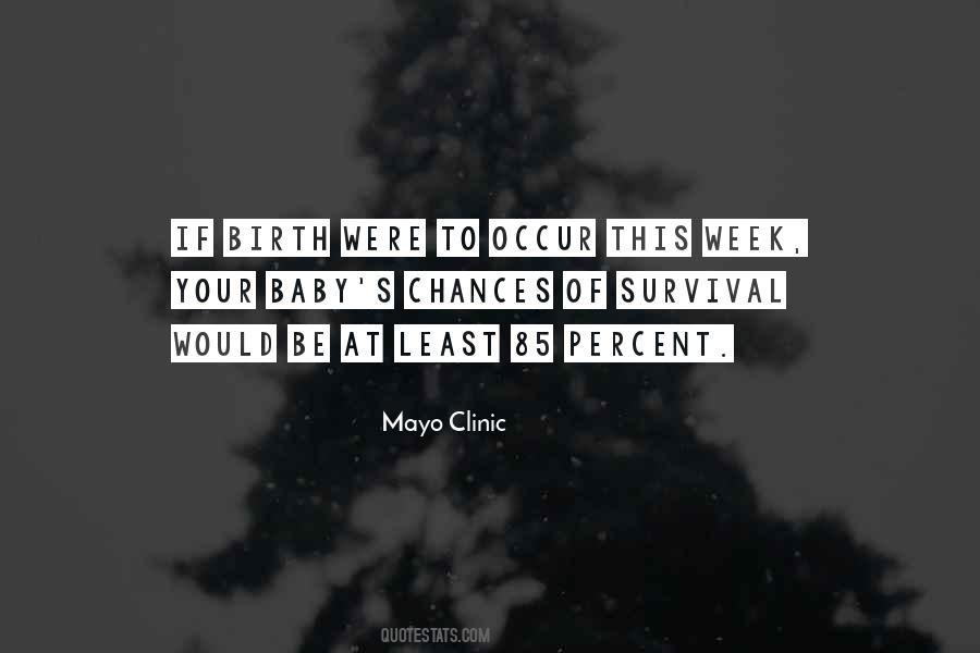 Quotes About Mayo Clinic #332309